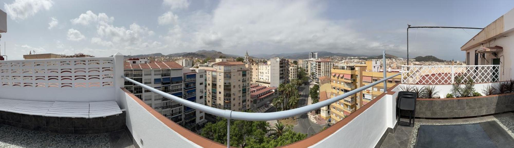 Apartament Atico Plaza Bailen Malaga Centro Zewnętrze zdjęcie