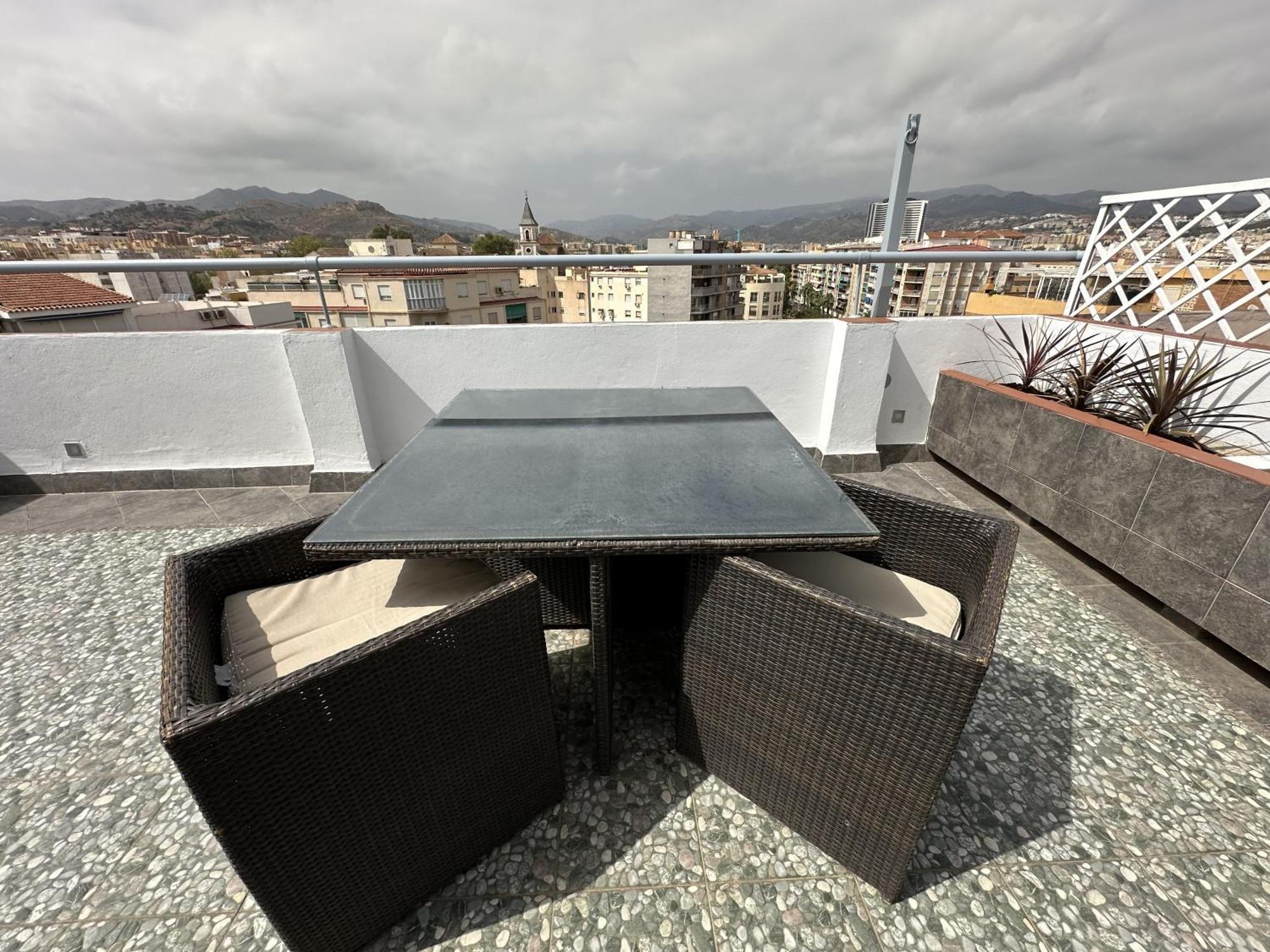 Apartament Atico Plaza Bailen Malaga Centro Zewnętrze zdjęcie