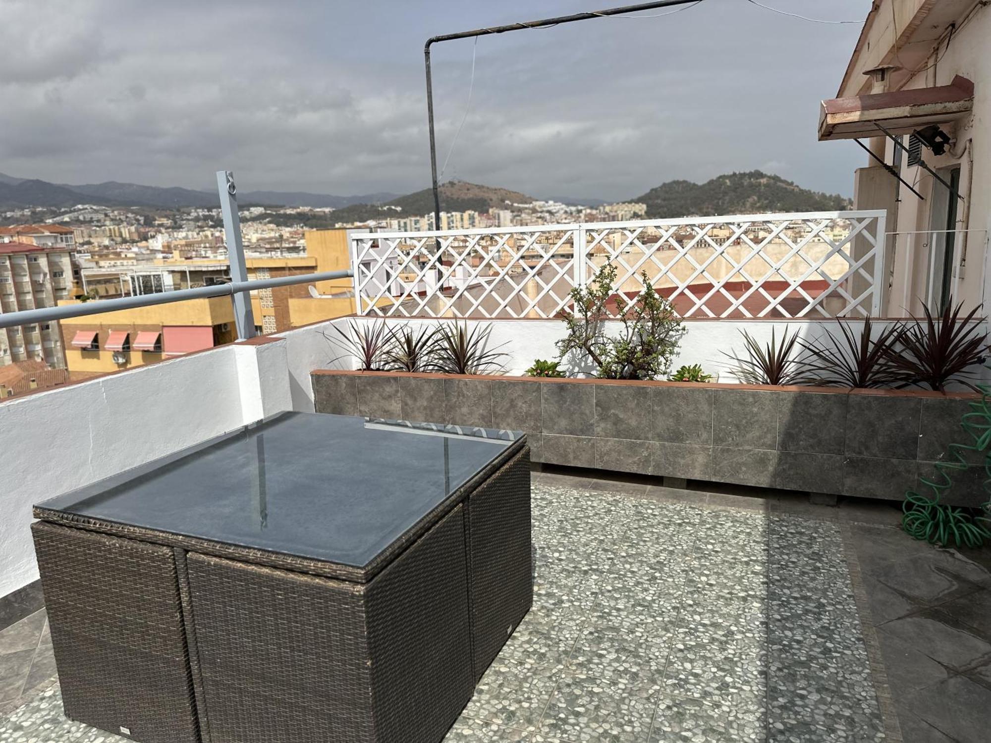 Apartament Atico Plaza Bailen Malaga Centro Zewnętrze zdjęcie